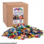 SCS Direct Building Bricks 5 Pounds Big Box of Bricks Bulk Blocks Tight Fit and Compatible with Lego  B017BQS7YG